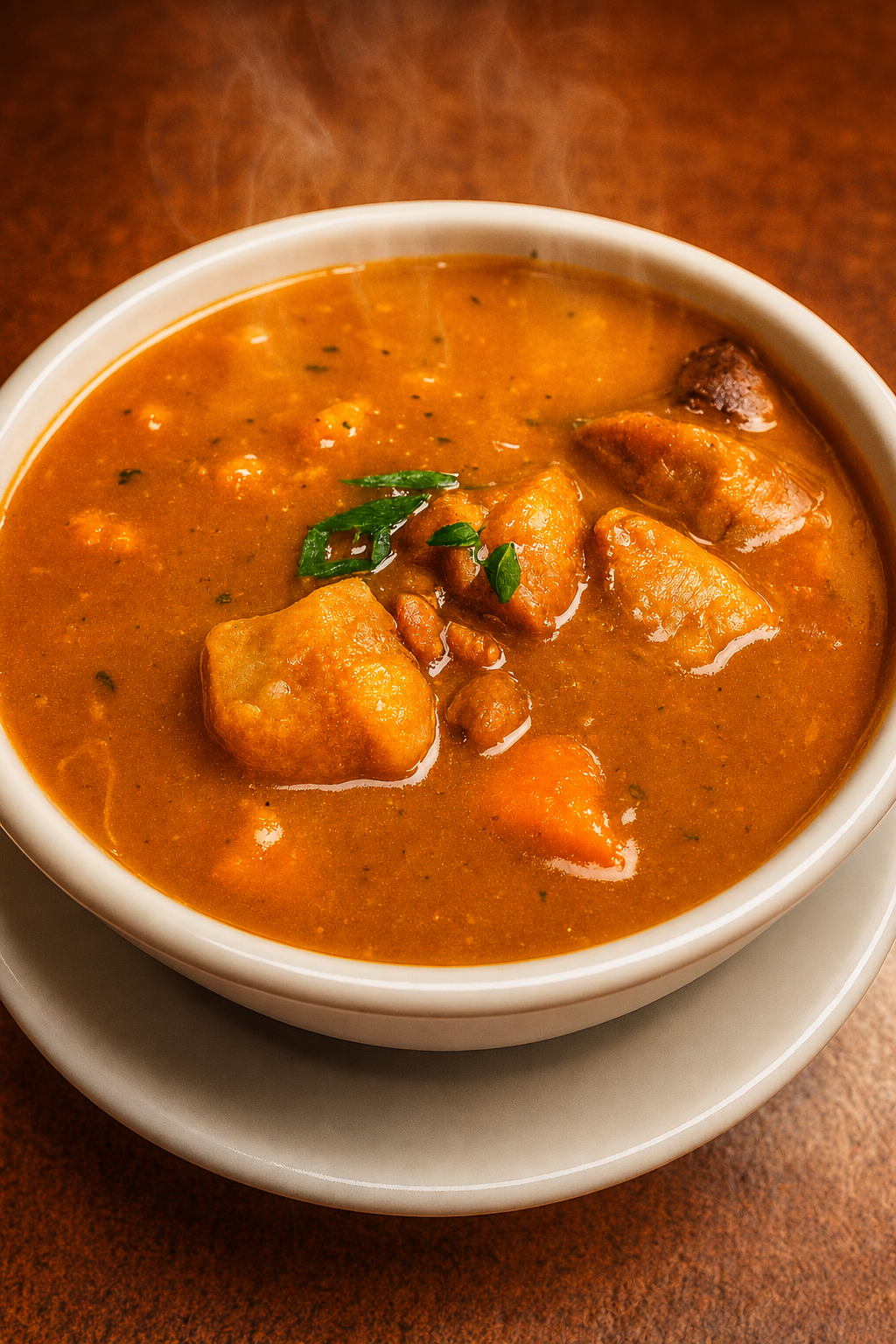 Chicken Pumpkin Soup