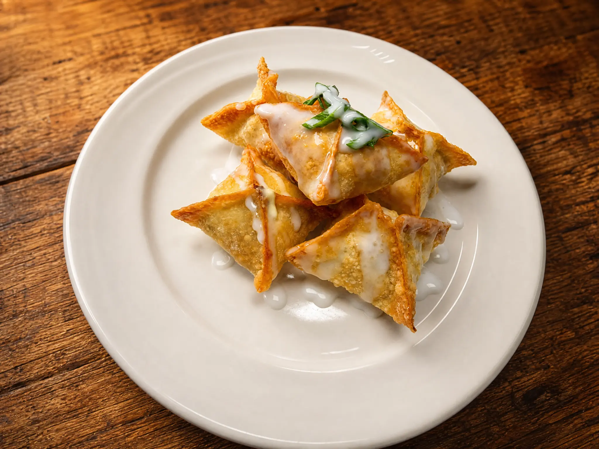 Curry Shrimp and Crab Wontons
