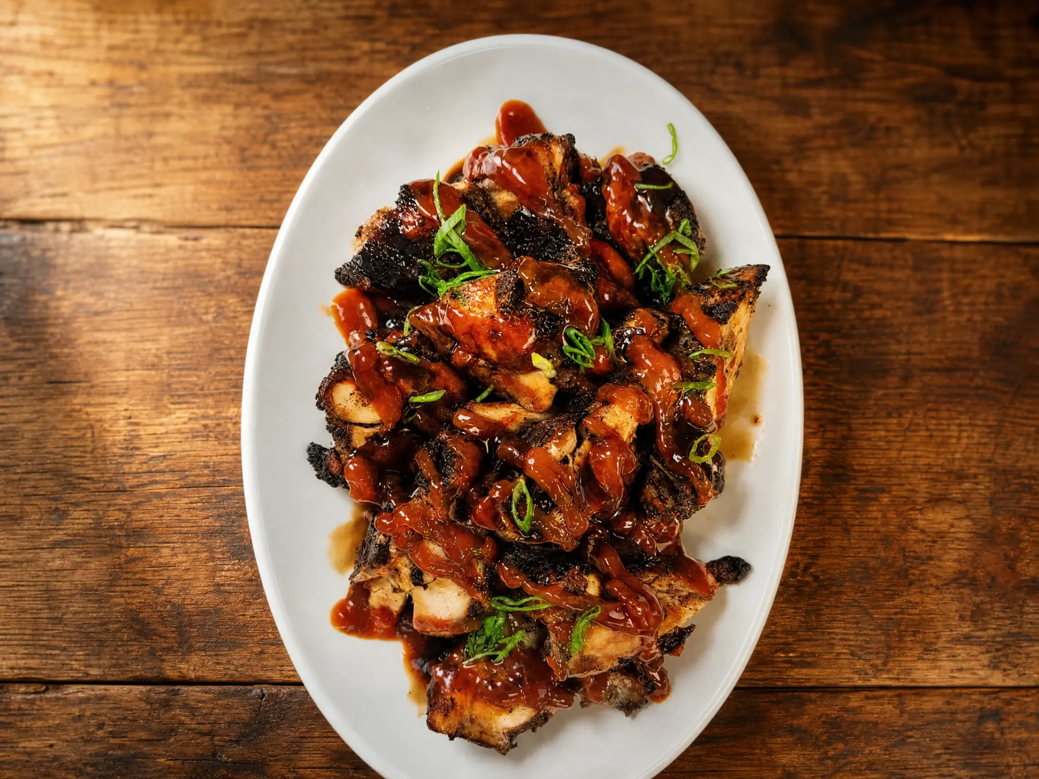 Jerk Chopped Chicken or Jerk Pork