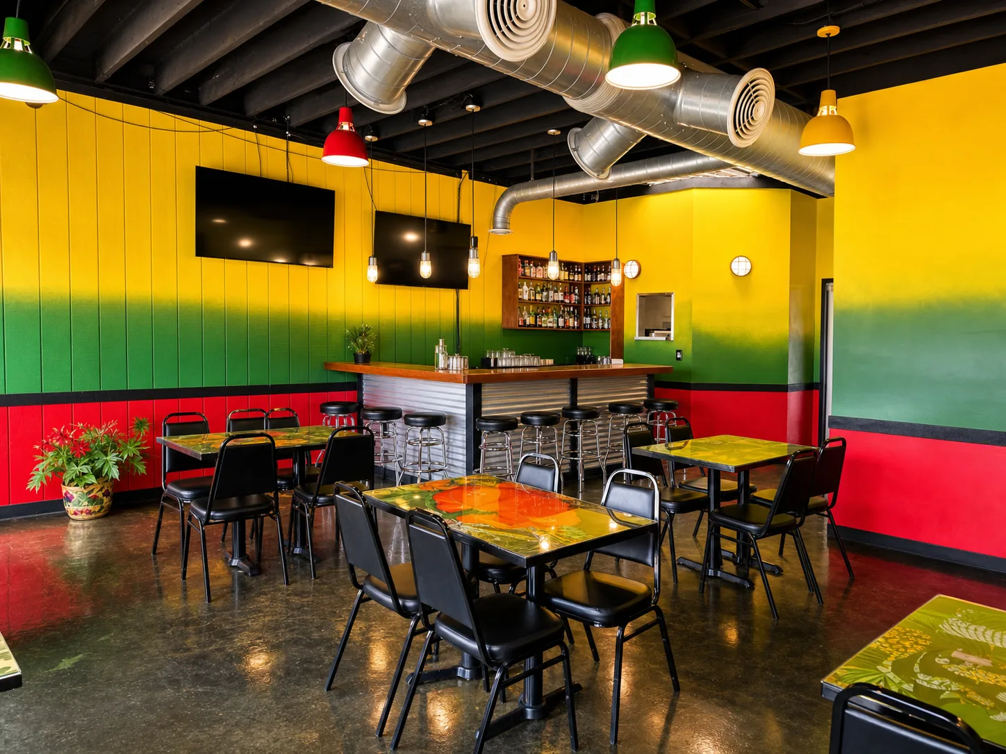 High Grade Foods Restaurant Interior